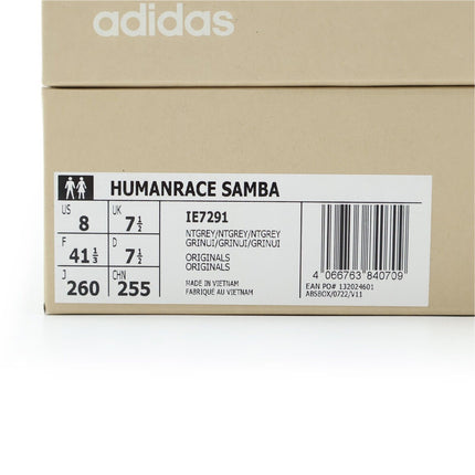 IE7291 Pharrell Williams adidas Originals Samba Humanrace Night Charcoal (Men's)