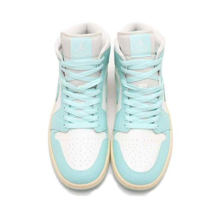 BQ6472-132 Nike Air Jordan 1 Mid Light Dew (Women's)