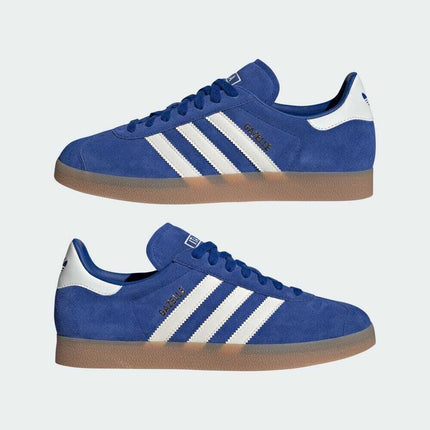 ID3725 adidas Originals Gazelle Italy Team Royal Blue Off White Gum (Men's)