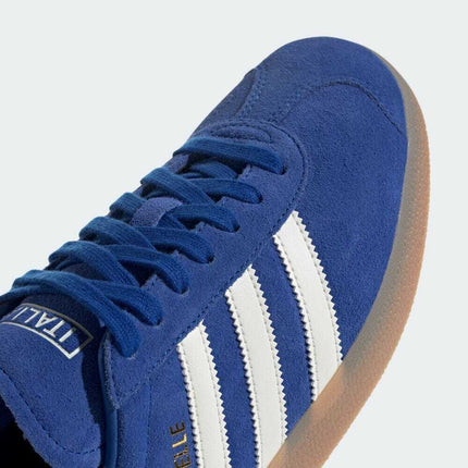 ID3725 adidas Originals Gazelle Italy Team Royal Blue Off White Gum (Men's)