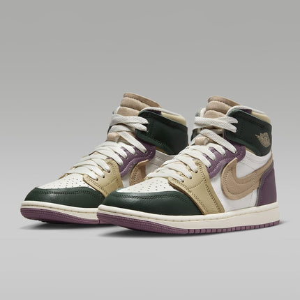 FB9891-300 Nike Air Jordan 1 High MM Galactic Jade (Women's)