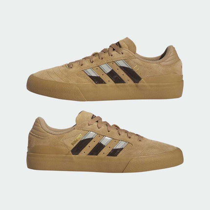 GW7232 Dime adidas Originals Busenitz Vulc 2 Cardboard Light Brown Dark (Men's)