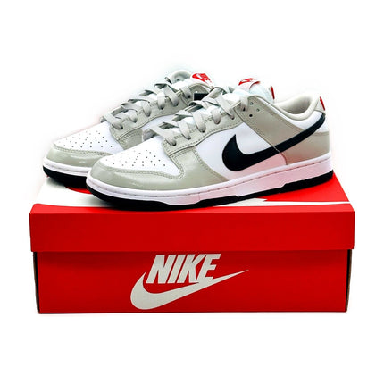 DQ7576-001 Nike WMNS Dunk Low ESS Light Iron Ore Black White Grey Steel Gray