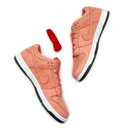 CV1655-600 Nike SB Dunk Low Pink Pig Atomic University Red White Beige