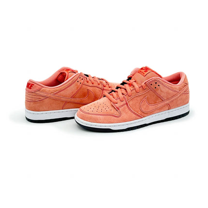 CV1655-600 Nike SB Dunk Low Pink Pig Atomic University Red White Beige