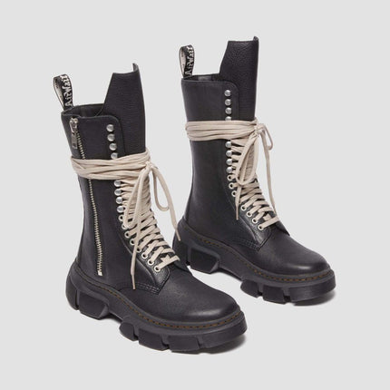 31750001 Rick Owens Dr. Martens 1918 DMXL Calf Length Boot Black (Men's)