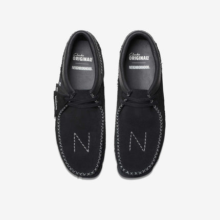 26179532 NEIGHBORHOOD Clarks Wallabee Black (Men's)