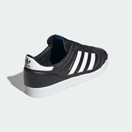 II0004 adidas Originals Gazelle Team Core Black Footwear White Blue (Men's)