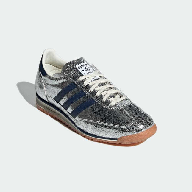 JH8654 adidas Originals SL72 OG Silver Metallic College Navy Off White (Men's)