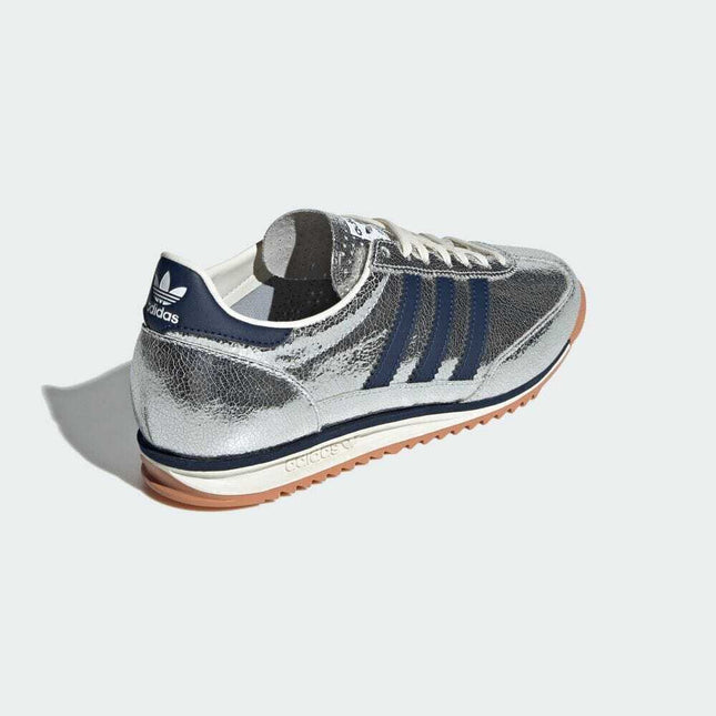 JH8654 adidas Originals SL72 OG Silver Metallic College Navy Off White (Men's)