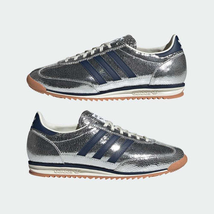 JH8654 adidas Originals SL72 OG Silver Metallic College Navy Off White (Men's)