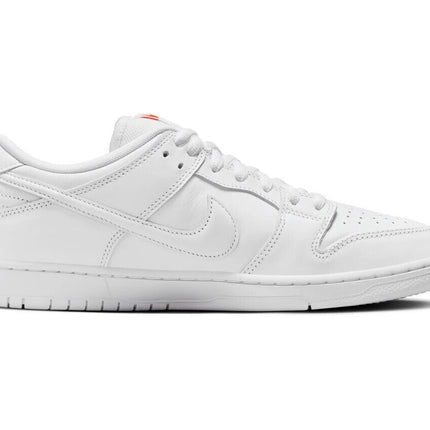 FJ1674-100 Nike SB Dunk Low Pro ISO Triple White (Men's)