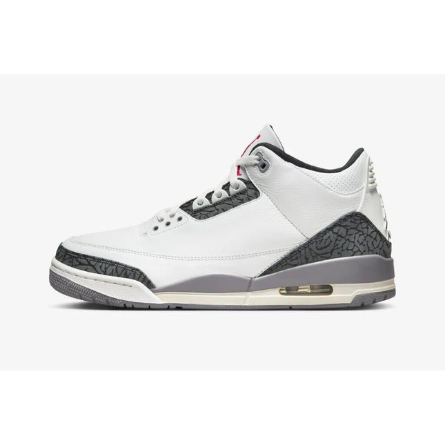 DM0967-106 Nike GS Air Jordan 3 Retro Cement Grey