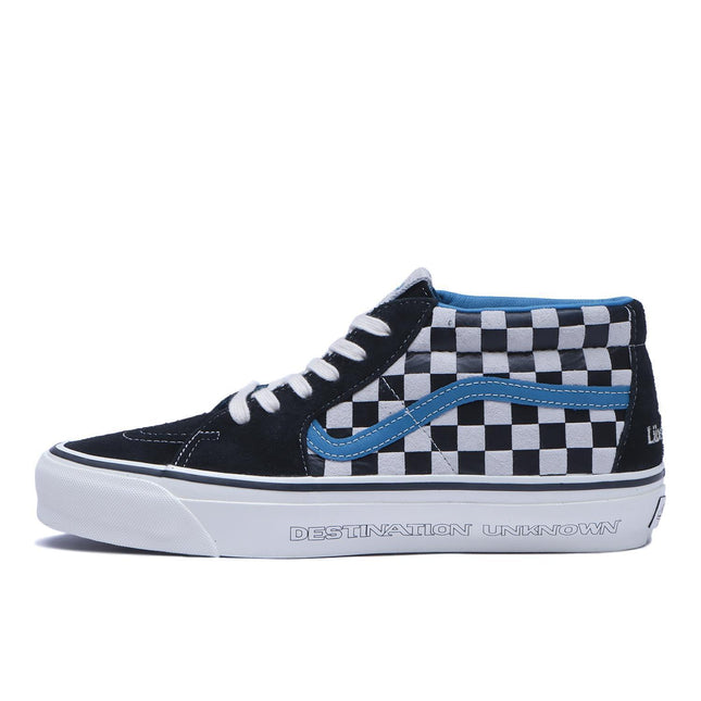 VN000N047Z2 Liberaiders Vans LX Slip-On Reissue 98 Checkerboard Blue (Men's)