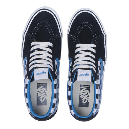 VN000N047Z2 Liberaiders Vans LX Slip-On Reissue 98 Checkerboard Blue (Men's)