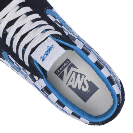 VN000N047Z2 Liberaiders Vans LX Slip-On Reissue 98 Checkerboard Blue (Men's)