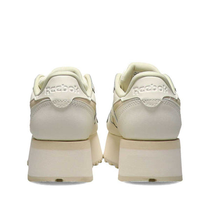 100201090 Reebok Classic Leather Triple Lift Chalk (Women's)