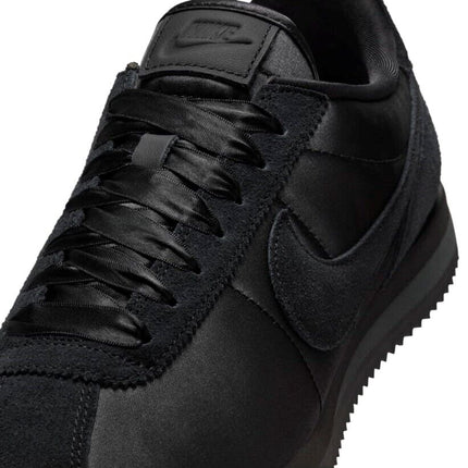 FV5420-002 Nike Women's Cortez Black Satin (Women's)