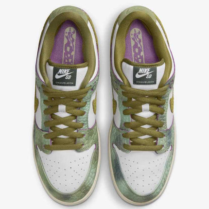 HJ3386-300 Alexis Sablone Nike SB Dunk Low Pro White and Pacific Moss (Men's)