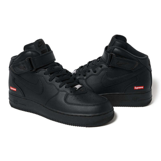 FZ8784-001 Supreme Nike Air Force 1 Mid Black FW24 (Men's)