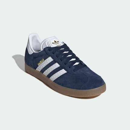 JH6197 adidas Originals Gazelle Night Indigo Footwear White Gum (Men's)