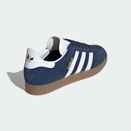 JH6197 adidas Originals Gazelle Night Indigo Footwear White Gum (Men's)