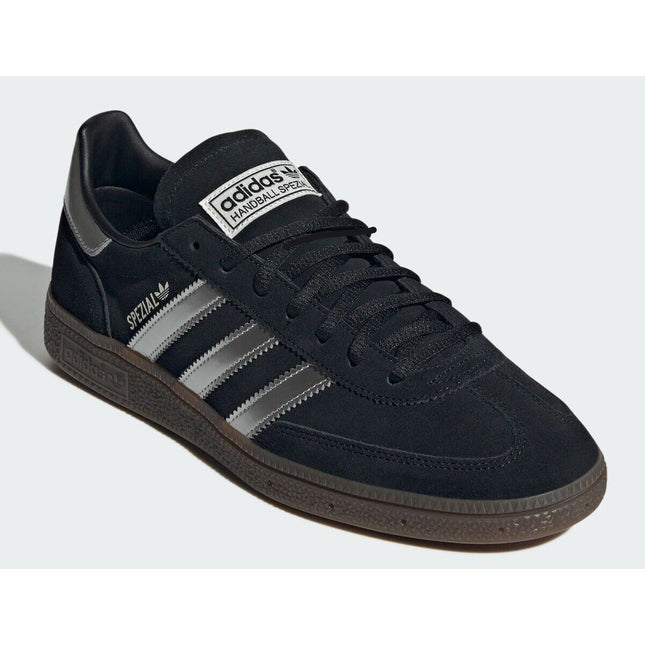 JP5356 adidas Originals Handball Spezial Core Black Silver Metallic Gum5 (Men's)