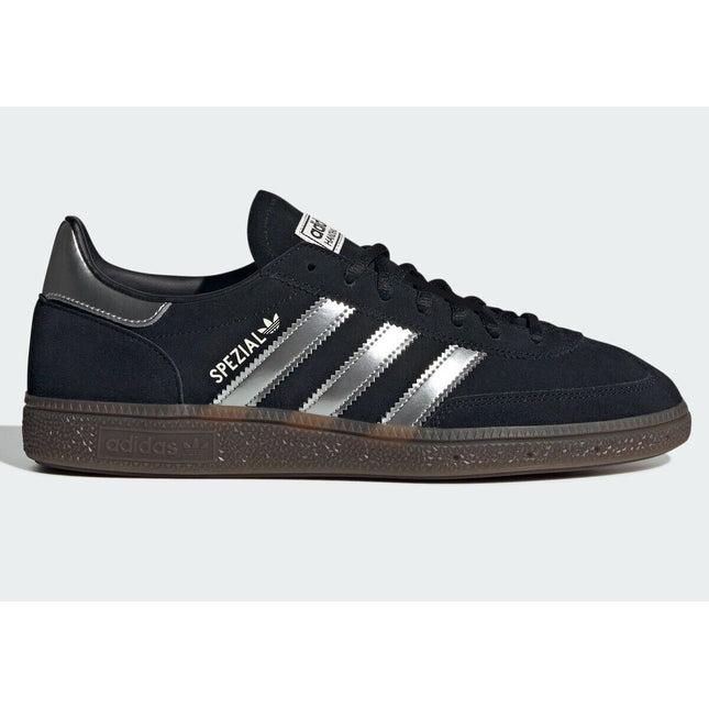 JP5356 adidas Originals Handball Spezial Core Black Silver Metallic Gum5 (Men's)