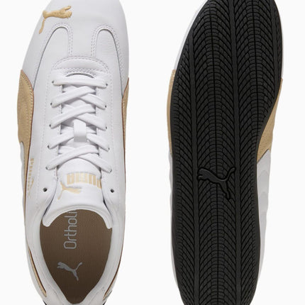 401603-01 Puma Speedcat Leather Puma White Toasted Almond (Men's)