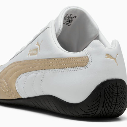 401603-01 Puma Speedcat Leather Puma White Toasted Almond (Men's)