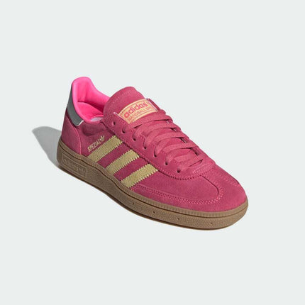 JI1407 adidas Originals Handball Spezial Lucid Pink Almost Yellow Silve (Women'