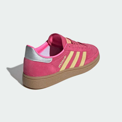 JI1407 adidas Originals Handball Spezial Lucid Pink Almost Yellow Silve (Women'