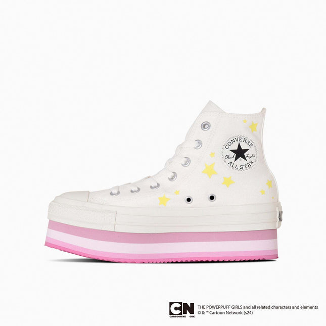 31312820 The Powerpuff Girls Converse All Star Chunkyline Hi White (Women's)