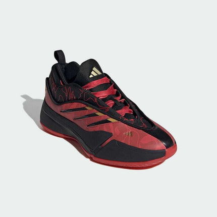 IH0786 A BATHING APE adidas Dame 9 Better Scarlet Core Black (Men's)