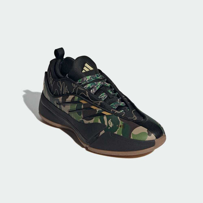 JH6358 A BATHING APE adidas Dame 9 Core Black (Men's)