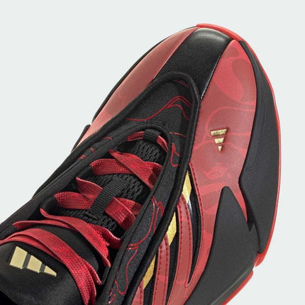 IH0786 A BATHING APE adidas Dame 9 Better Scarlet Core Black (Men's)