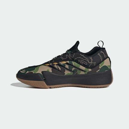 JH6358 A BATHING APE adidas Dame 9 Core Black (Men's)