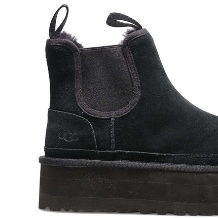 1134526-BLK UGG Women's Neumel Platform Chelsea Black (Women's)