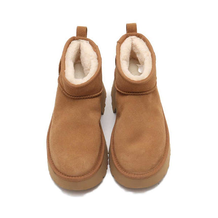 1158311-che UGG Women's Classic Ultra Mini New Heights Chestnut (Women's)