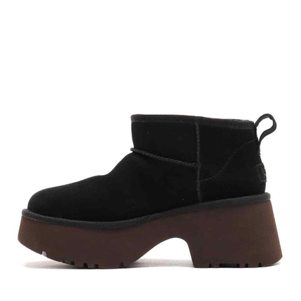 1158311-blk UGG Women's Classic Ultra Mini New Heights Black (Women's)