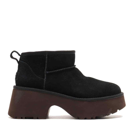 1158311-blk UGG Women's Classic Ultra Mini New Heights Black (Women's)