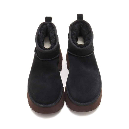 1158311-blk UGG Women's Classic Ultra Mini New Heights Black (Women's)