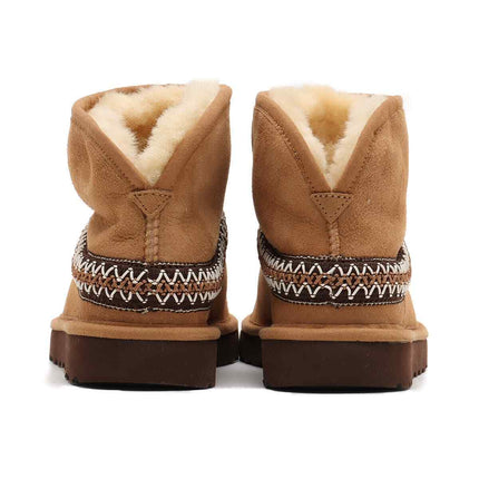 1158262-che UGG Women's Classic Mini Crescent Camel (Women's)