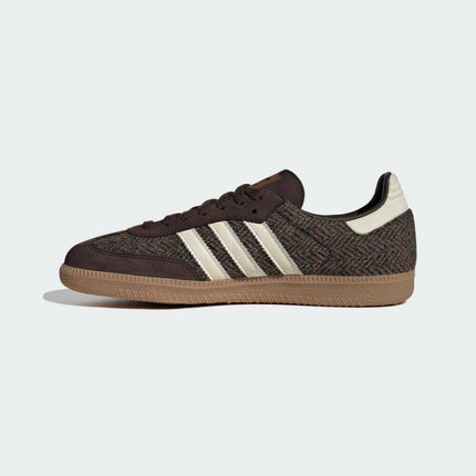 ID1450 adidas Originals Samba OG Dark Brown Cream White Gum (Men's)