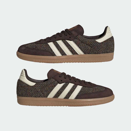 ID1450 adidas Originals Samba OG Dark Brown Cream White Gum (Men's)