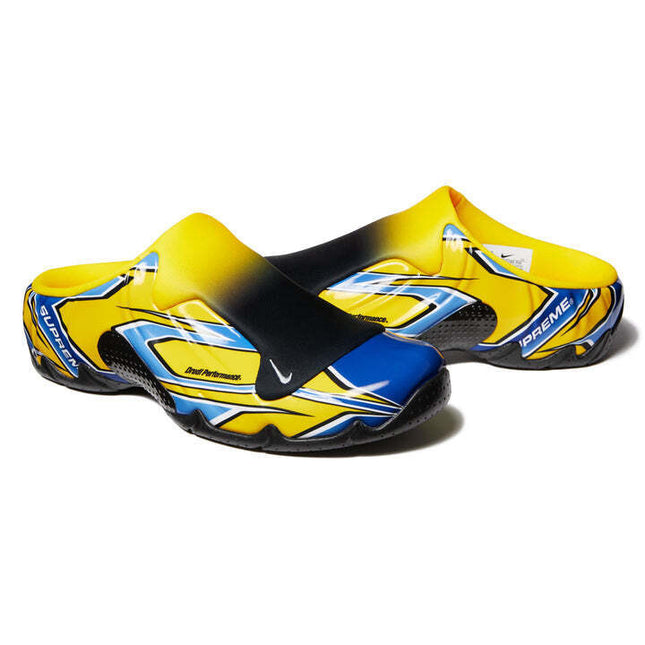 FN0289-700 Supreme Nike Clogposite SP Yellow Blue FW24 Week3 (Men's)