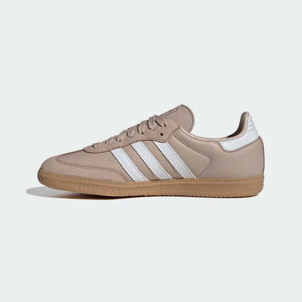 IE6523 adidas Originals Samba OG Wonder Taupe Footwear White Gold (Women's)