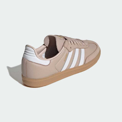 IE6523 adidas Originals Samba OG Wonder Taupe Footwear White Gold (Women's)