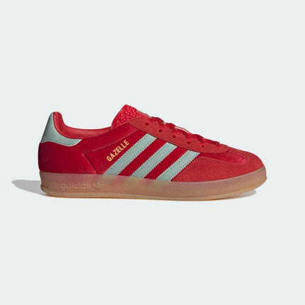 IG6786 adidas Originals Gazelle Indoor Better Scarlet Hazy Green Gum (Women's)