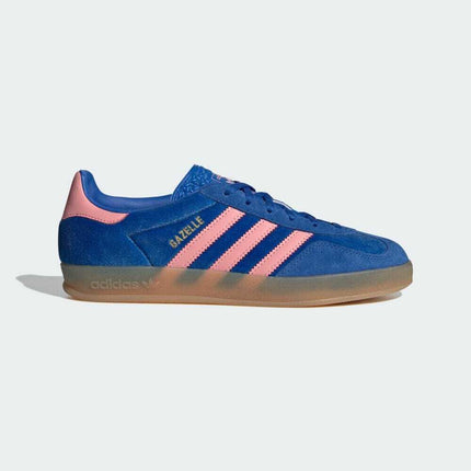 IG6785 adidas Originals Gazelle Indoor Blue Semi Pink Spark Gum (Women's)